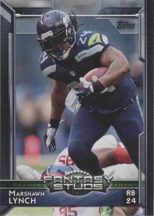 2015 Topps Marshawn Lynch #330 for sale | eBay