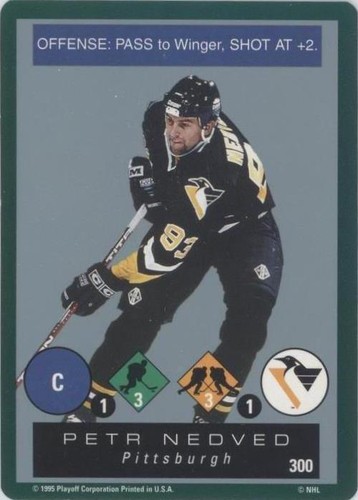 1995-96 Playoff One on One Challenge - Petr Nedved #300