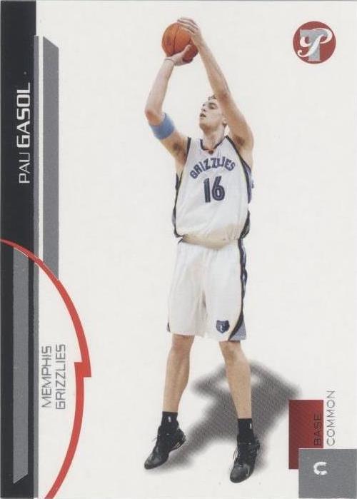 2005-06 Topps Pristine - Pau Gasol #48