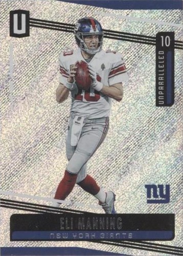 2019 Panini Unparalleled Eli Manning #120