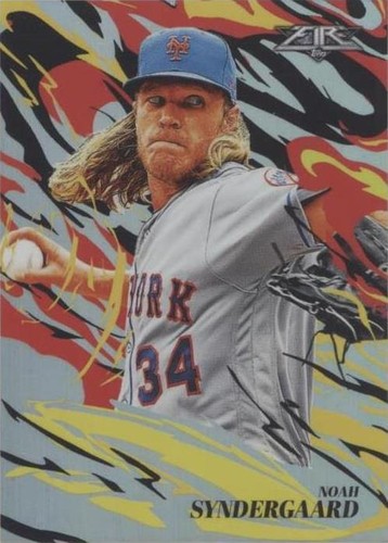 2019 Topps Fire - Noah Syndergaard #FT-14