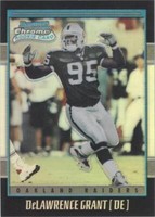 2001 Bowman Chrome Delawrence Grant #123