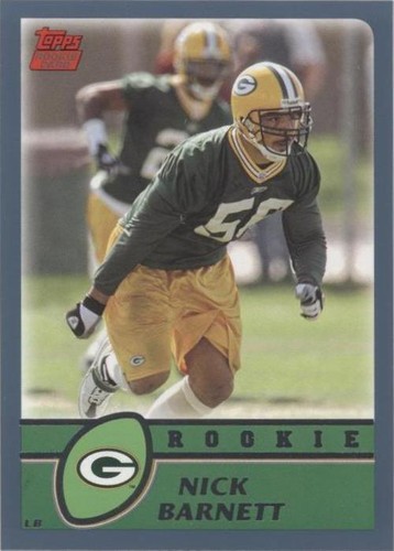 2003 Topps Nick Barnett #381
