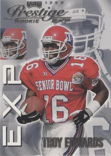 1999 Playoff Prestige EXP Troy Edwards #EX29