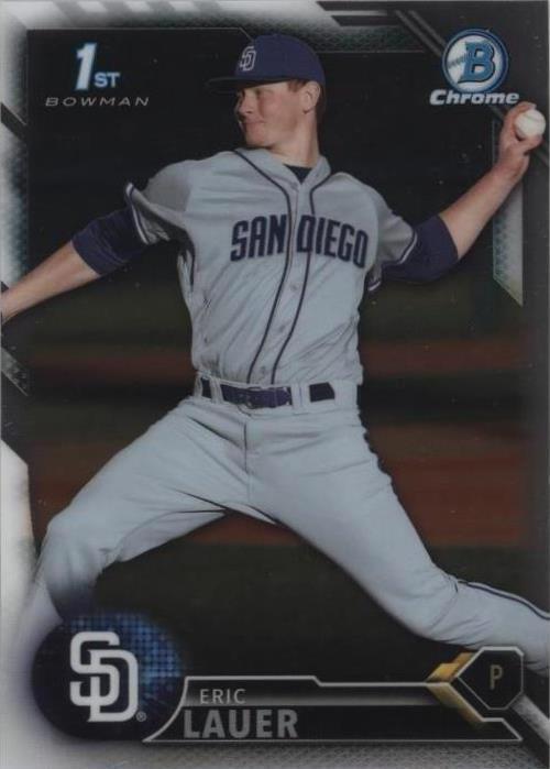 2016 Bowman Draft - Eric Lauer #BDC-57