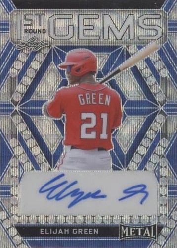 2022 Leaf Metal - Elijah Green #RG-EG1