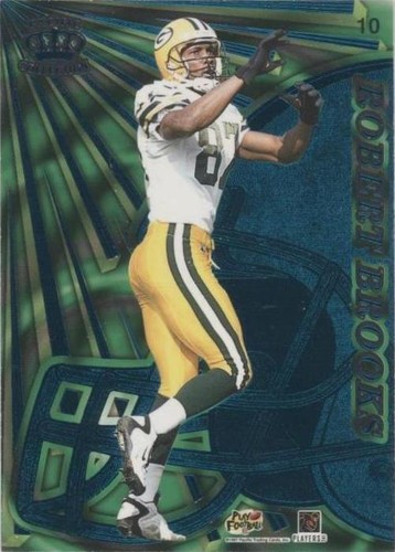 1997 Pacific Dynagon Prism Eddie Kennison Robert Brooks #10