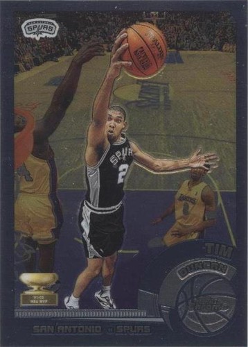 2002-03 Topps Chrome - Tim Duncan #78
