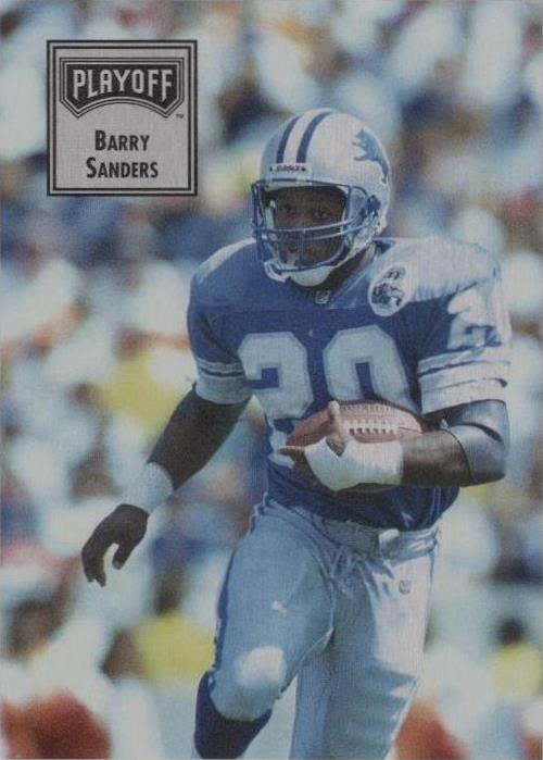 Playoff Contenders 1993 Barry Sanders #75
