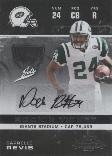 2007 Playoff Contenders Darrelle Revis #138