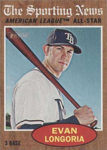 2011 Topps Heritage - Evan Longoria #468