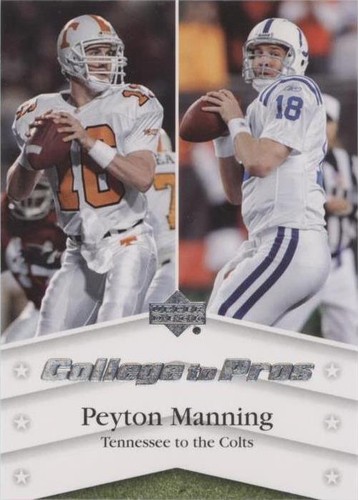 2007 Upper Deck Peyton Manning #NTN-PM