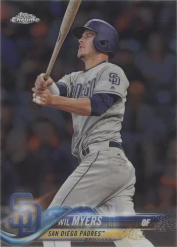 2018 Topps Chrome - Wil Myers #18