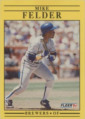 1991 Fleer - Mike Felder #583
