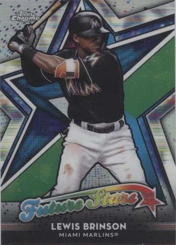 2018 Topps Chrome - Lewis Brinson #FS-19