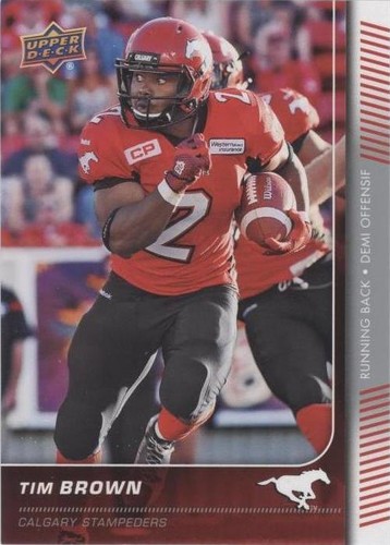 2015 Upper Deck CFL Tim Brown #69