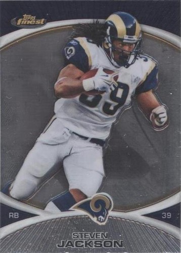2010 Topps Finest Steven Jackson #12