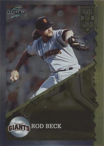 1995 Score - Rod Beck #HG 53