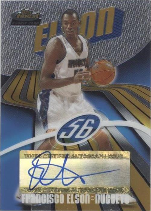 2003-04 Topps Finest - Francisco Elson #154