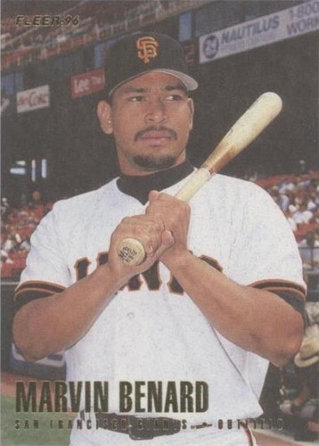 1996 Fleer - Marvin Benard #582