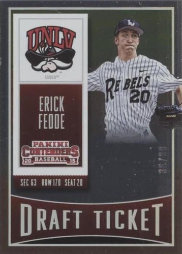2015 Panini Contenders - Erick Fedde #40