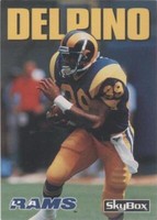 1992 Skybox Impact Robert Delpino #144