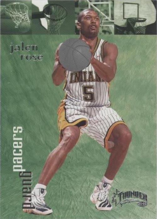 Skybox Thunder 1998-99 - Jalen Rose #67