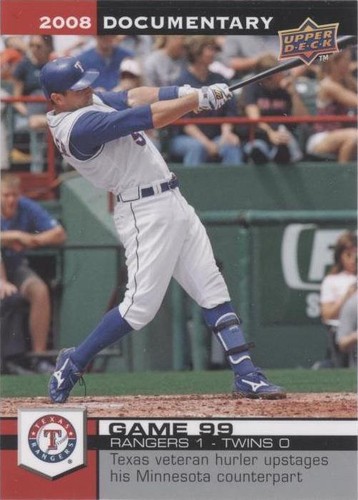 2008 Upper Deck Documentary - Ian Kinsler #2979