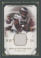2008 Upper Deck Masterpieces Brian Westbrook #CC5