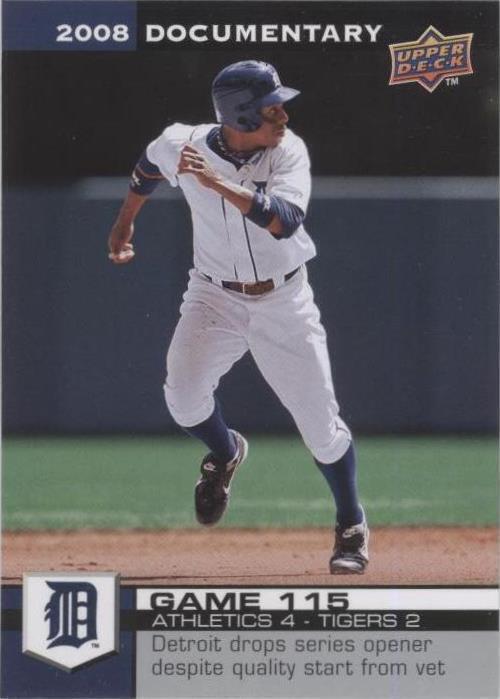 Documental Upper Deck 2008 - Curtis Granderson #3393