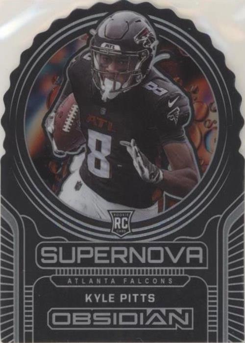 2021 Panini Obsidian Kyle Pitts #S-19