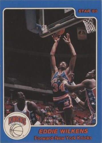 1984-85 Star - Eddie Lee Wilkins #37