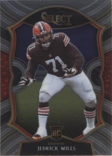 2020 Panini Select Jedrick Wills #90