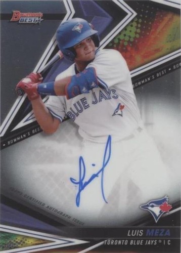 2022 Topps Inception #PA-LM Luis Meza Auto 30/50 | eBay