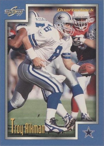 1999 Score Troy Aikman #65