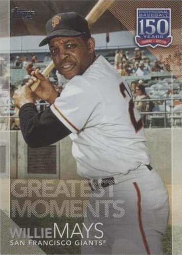 2019 Topps Update Series - Willie Mays #150-59