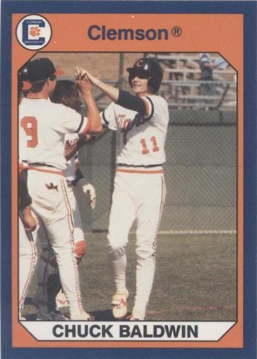 1990 Collegiate Collection Clemson Tigers - Chuck Bladwin #72