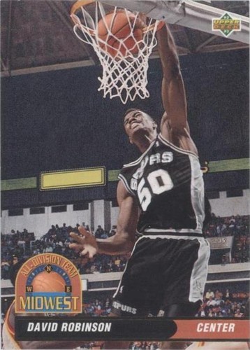 1992-93 Upper Deck - David Robinson #AD11