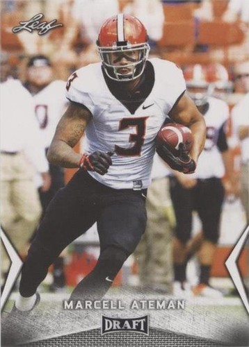 2018 Leaf Draft Marcell Ateman #36