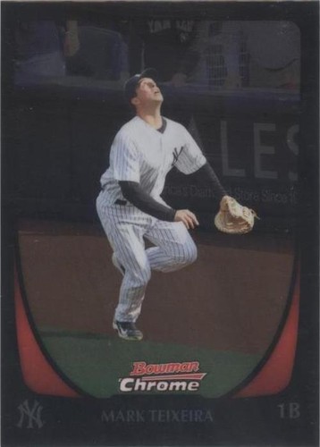 2011 Bowman Chrome - Mark Teixeira #22