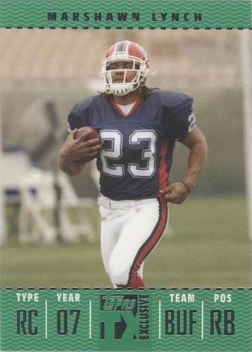 2007 Topps TX Exclusive Marshawn Lynch #106