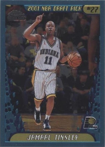 2001-02 Topps Chrome - Jamaal Tinsley #154
