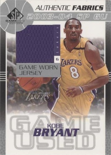 2003-04 SP Game Used - Kobe Bryant #KB-J