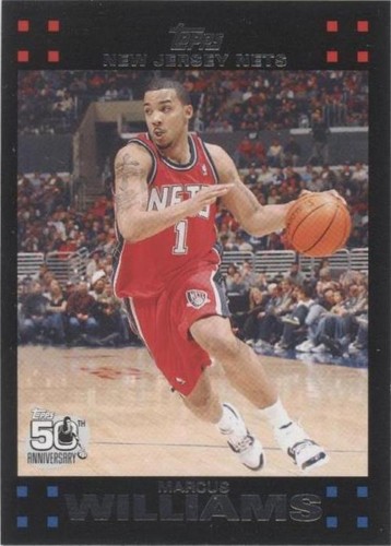 2007-08 Topps - Marcus Williams #105
