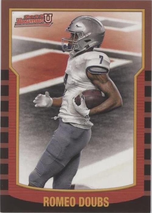 2021-22 Bowman University Romeo Doubs #2KB-29