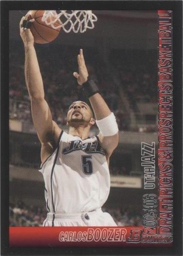 2005-06 Bowman Draft Picks & Prospects - Carlos Boozer #7