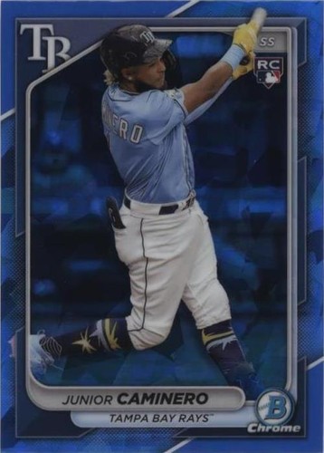 2024 Bowman Chrome Sapphire Edition - Junior Caminero #56