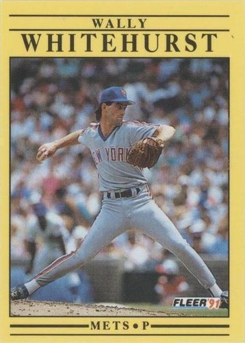 1991 Fleer - Wally Whitehurst #166