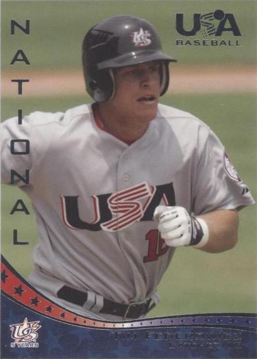 2007 USA Baseball - Tim Federowicz #12