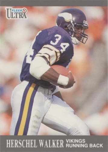 1991 Fleer Ultra Herschel Walker #202